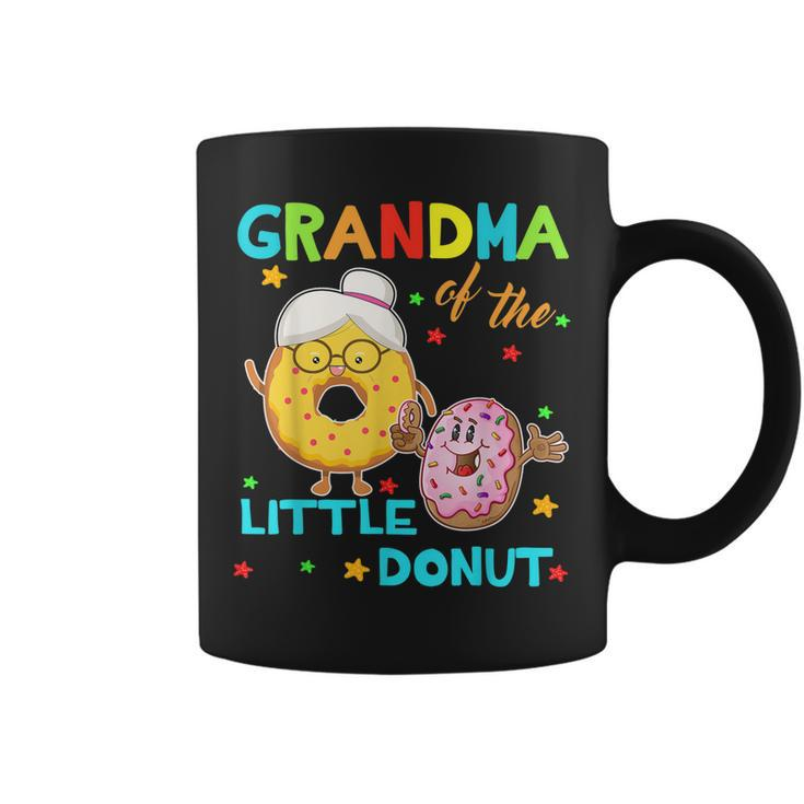 Grandma Of The Little Donut Birthday Shirt Donut Shirt Coffee Mug