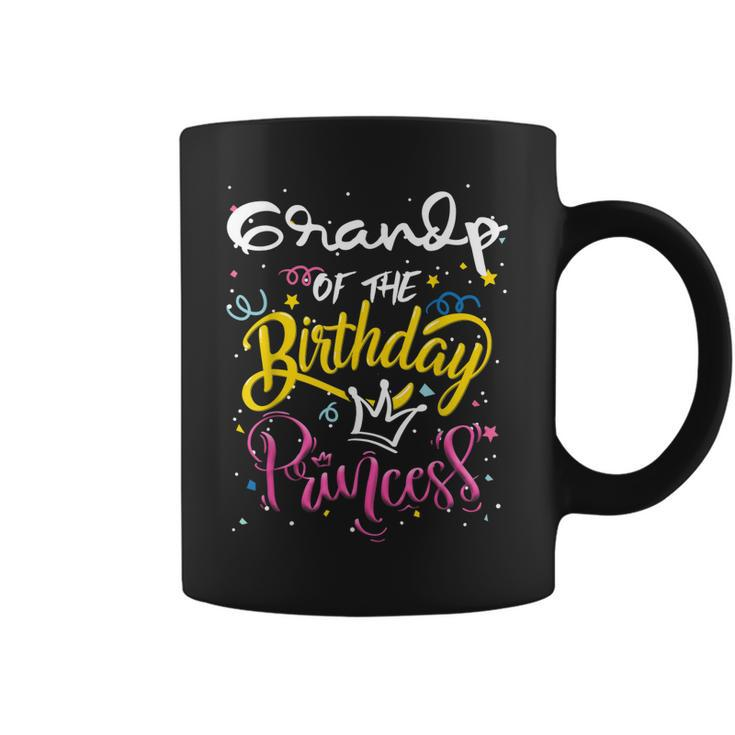 Grandpa Of The Birthday Princess Funny Birthday Gift Coffee Mug