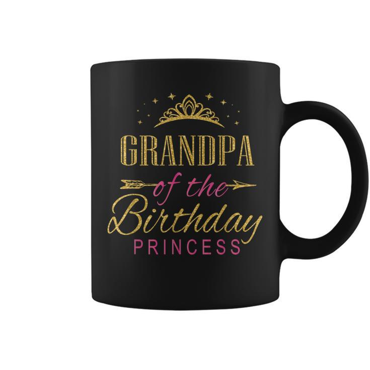 Grandpa Of The Birthday Princess Girls Party Coffee Mug