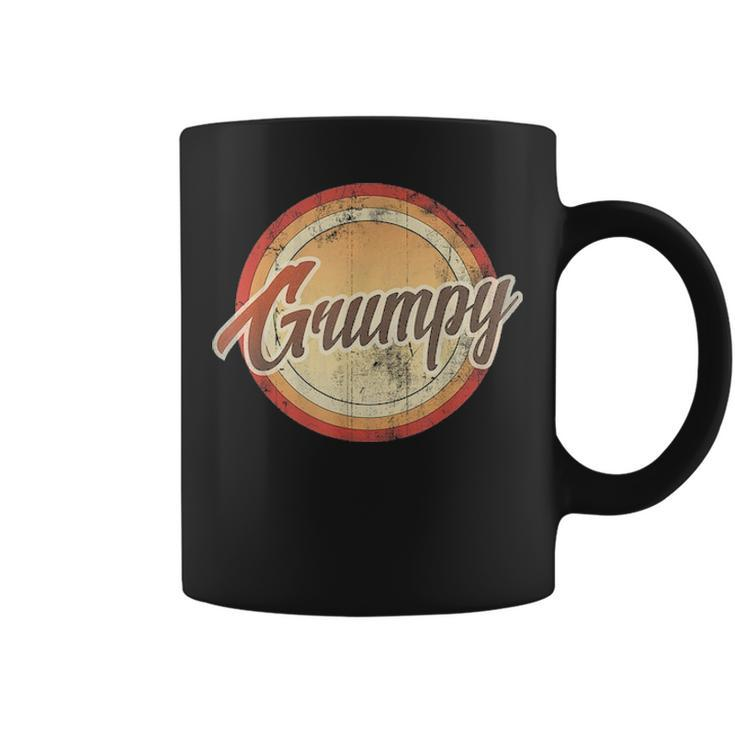 Graphic 365 Grumpy Vintage Retro Fathers Day Funny Men Gift Coffee Mug