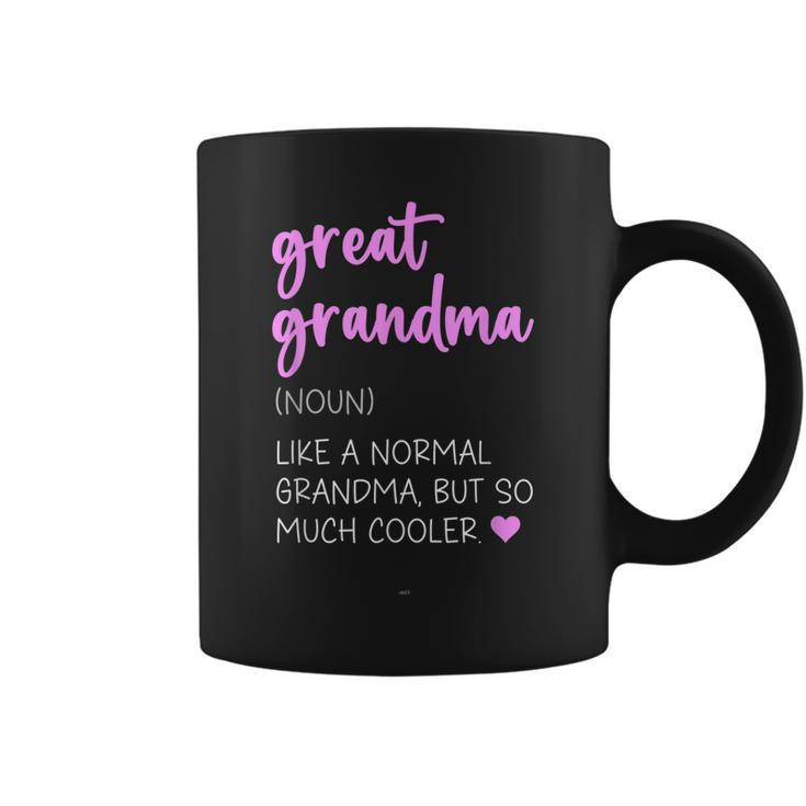 Great Grandma Definition Cute Mothers Day  Coffee Mug