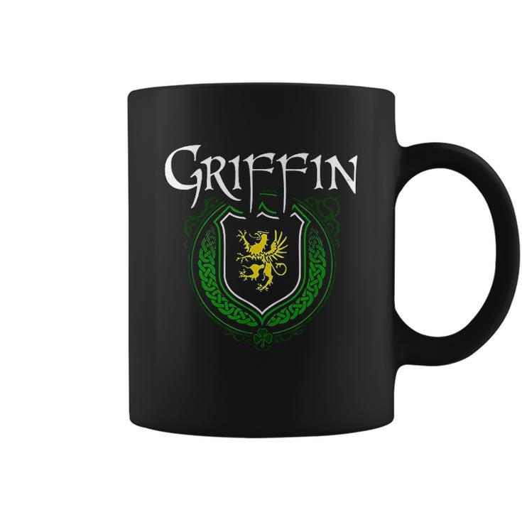 Griffin Surname Irish Last Name Griffin Family Crest Coffee Mug