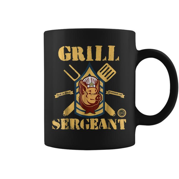 Grill Sergeant Bbq Grilling  For Grandpa Fathers Day Coffee Mug