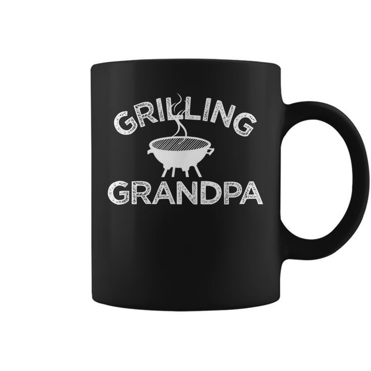 Grilling Grandpa Vintage Distressed Design Gift For Mens Coffee Mug