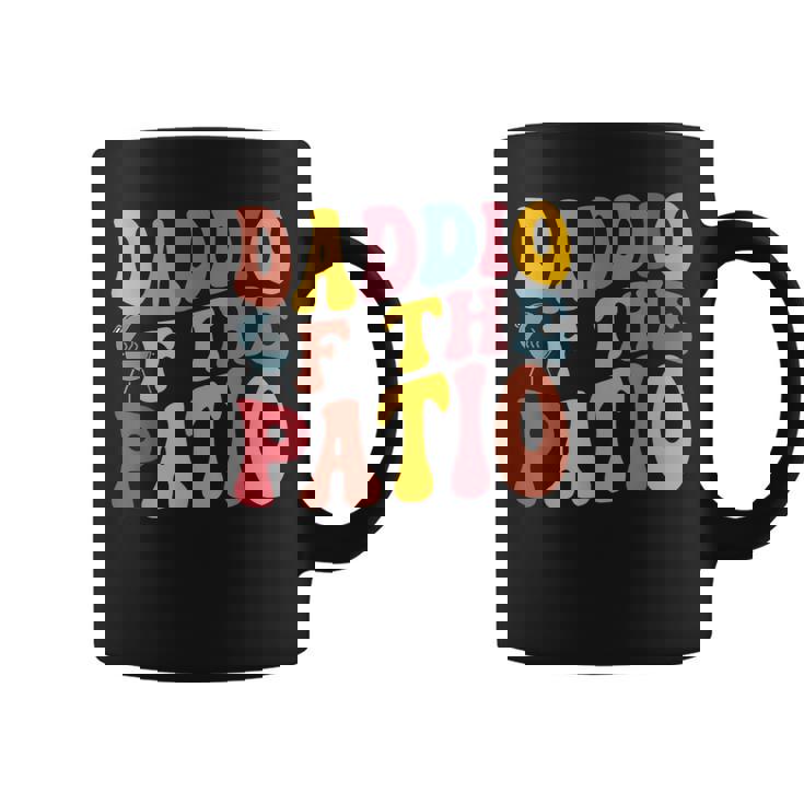Groovy Daddio Of The Patio Fathers Day Bbq Grill Dad Grillin Coffee Mug