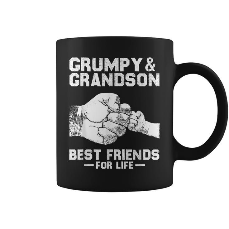Grumpy And Grandson Best Friends For Life Gift For Grandpa Coffee Mug