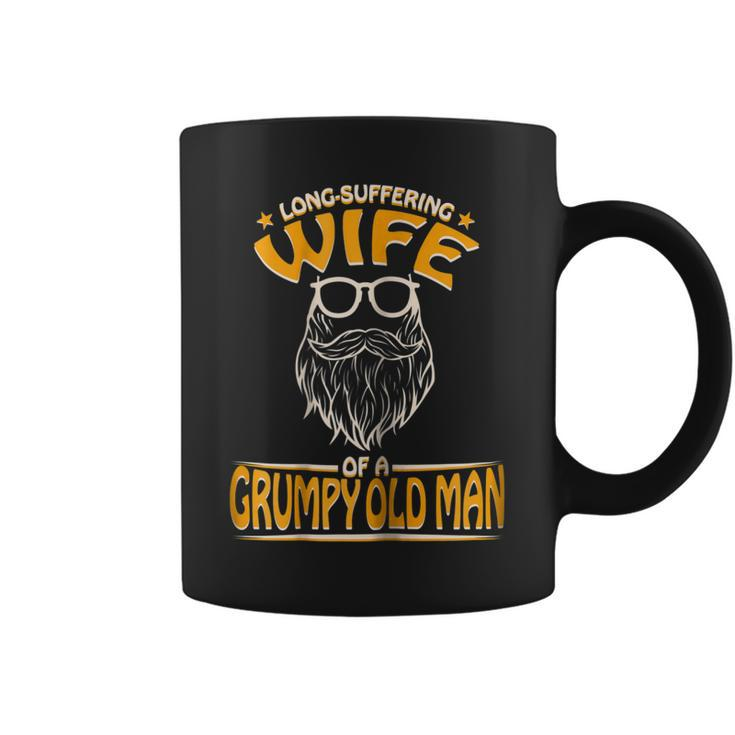 Grumpy Old Mans Wife Funny Gift For Womens Coffee Mug