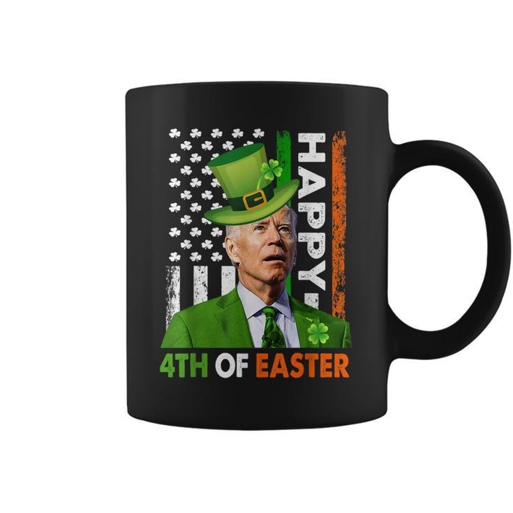 Happy 4Th Of Easter Joe Biden St Patricks Day Leprechaun Hat  Coffee Mug