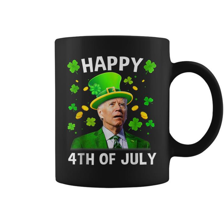 Happy 4Th Of July Confused Funny Joe Biden St Patricks Day  Coffee Mug
