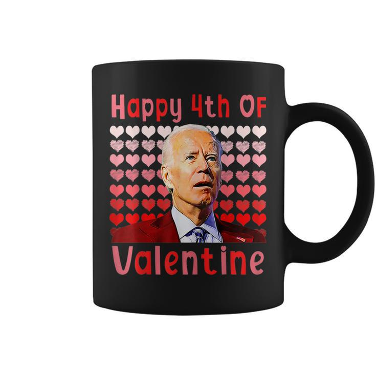 Happy 4Th Of Valentine Funny Joe Biden Valentines Day  Coffee Mug