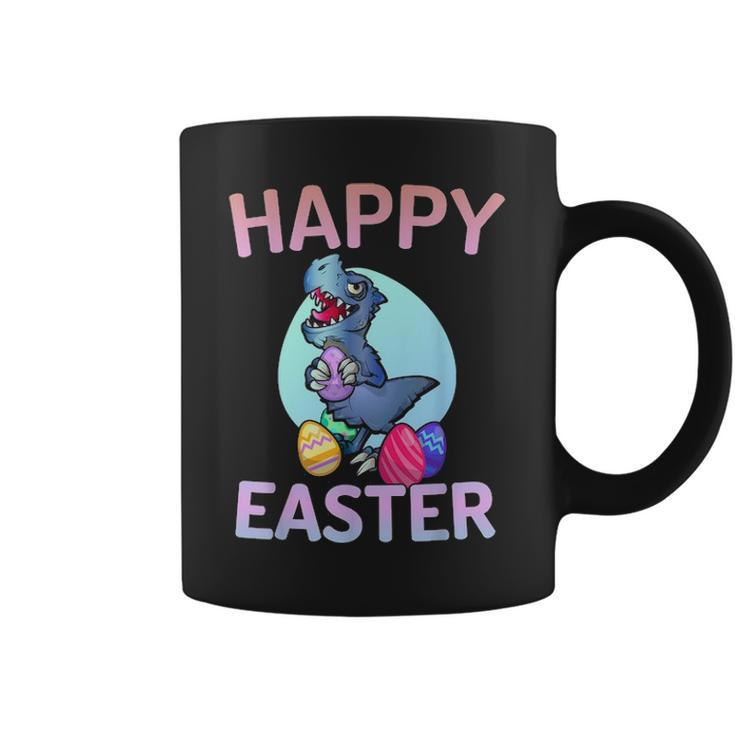 Happy Easter Dinosaur T Rex Eggs Easter Gift Coffee Mug