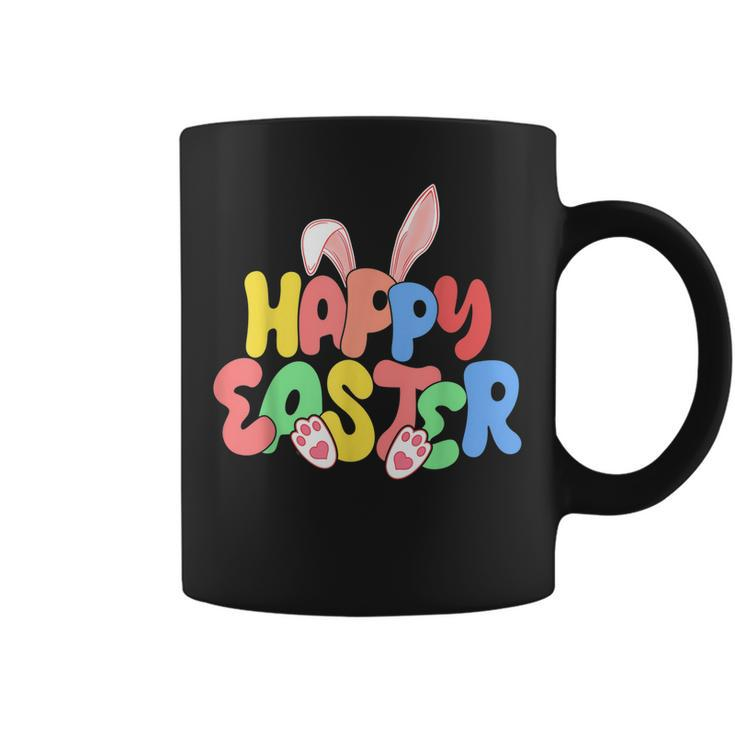 Happy Easter Easter Bunny Ears Easter Egg Hunt Matching  Coffee Mug