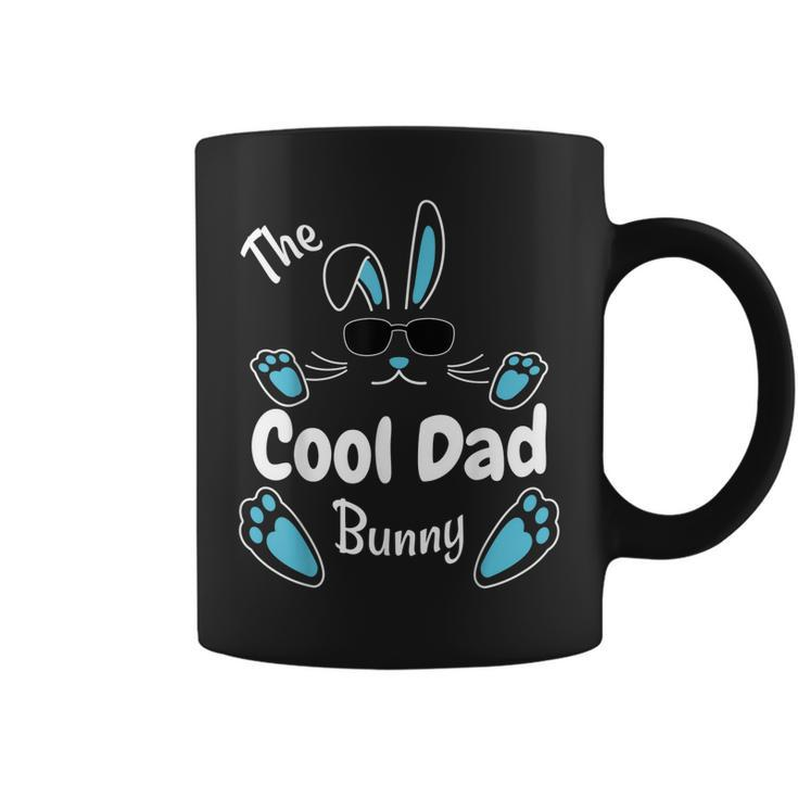 Happy Easter The Cool Dad Bunny Matching Family Easter Coffee Mug