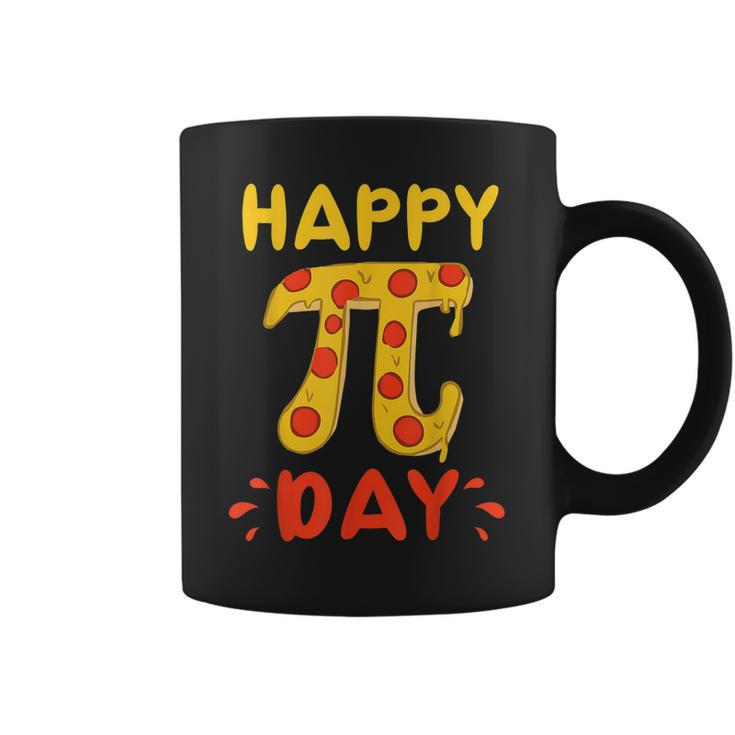 Happy Pi Day Pie Day Pizza - Mathematics Pi Symbol  Coffee Mug