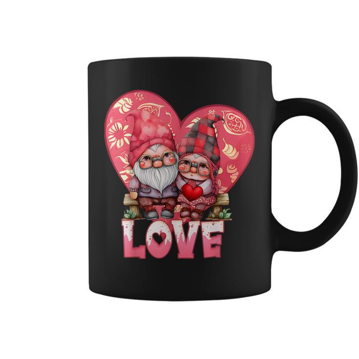 Happy Valentines Day Gnome With Love Gnome Valentines Day  Coffee Mug