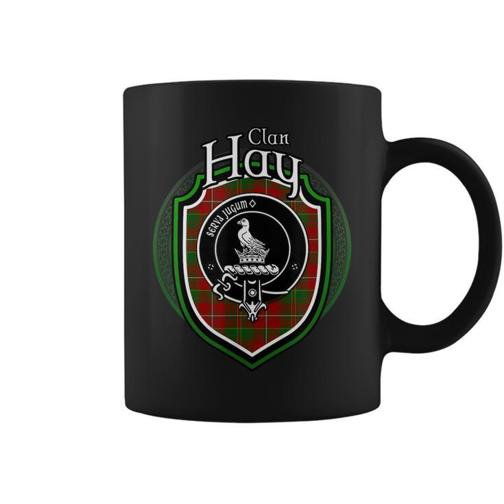 Hay Clan Crest | Scottish Clan Hay Family Crest Badge Coffee Mug