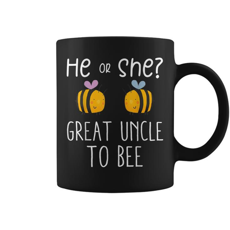 He Or She Great Uncle To Bee Future Uncle To Be Coffee Mug