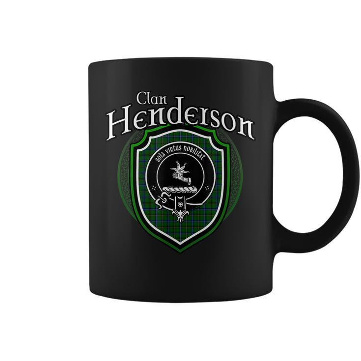 Henderson Clan Crest | Scottish Clan Henderson Family Badge Coffee Mug