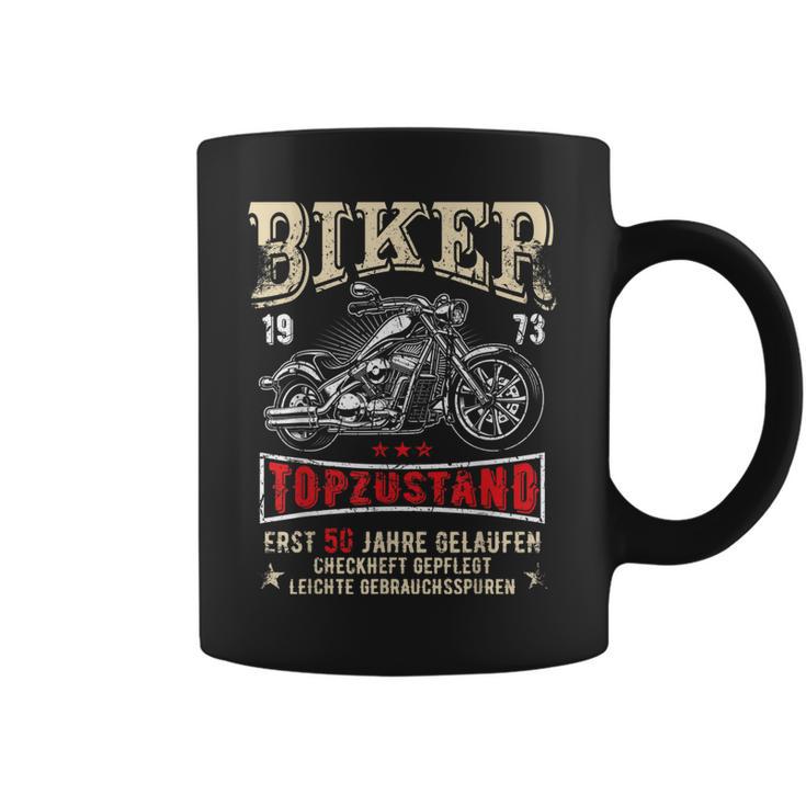 Herren 50 Geburtstag Mann Biker Geschenk Witzig Motorrad 1973 Tassen