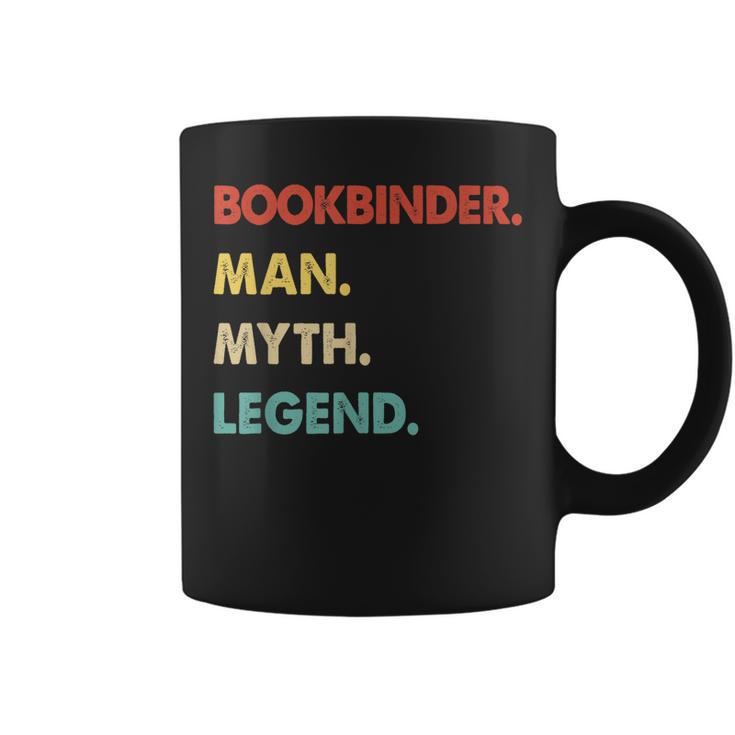 Herren Buchbinder Mann Mythos Legende Tassen