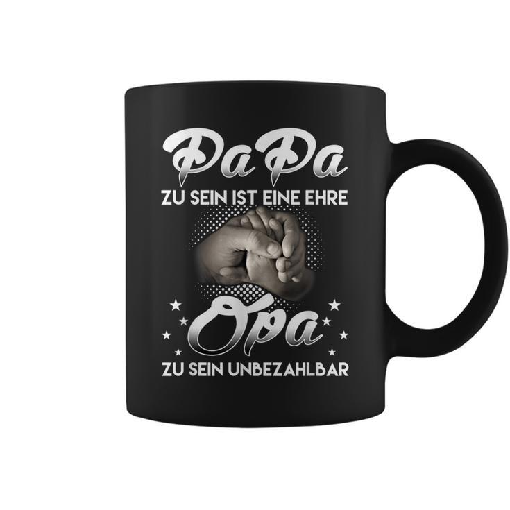 Herren Herren Ich Habe Zwei Titel Papa Und Opa Geschenk Tassen