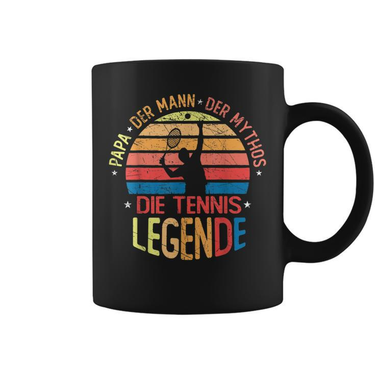 Herren Papa Tennis Legende Tassen, Retro Design für Tennisspieler