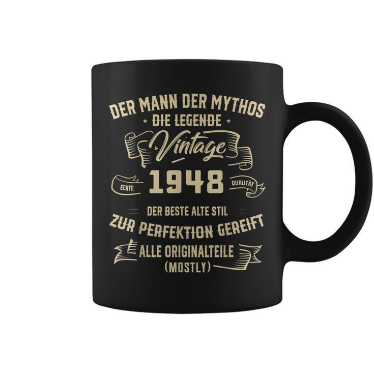 Herren Vintage Der Mann Mythos Die Legende 1948 75 Geburtstag Tassen