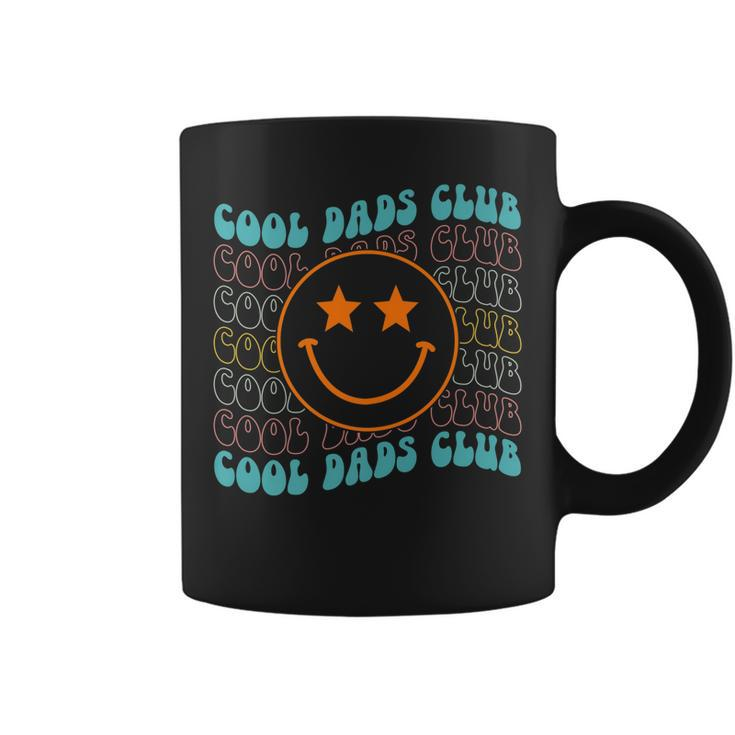 Hippie Face Cool Dads Club Retro Groovy Fathers Day Funny   Coffee Mug