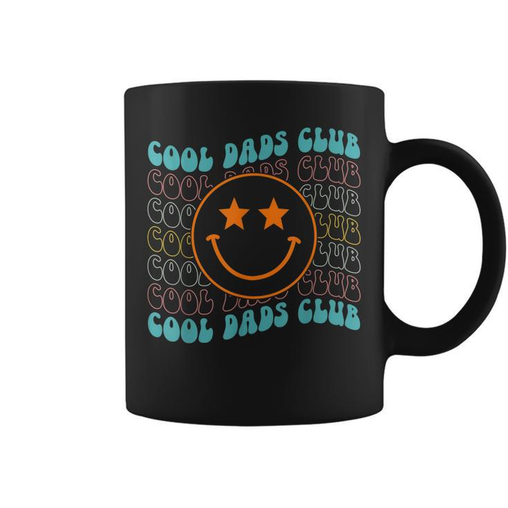 Hippie Face Cool Dads Club Retro Groovy Fathers Day Funny  Coffee Mug