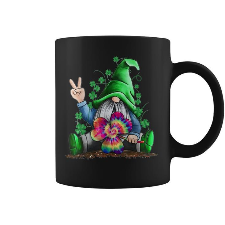 Hippie Gnomes  Hippie Clover St Patricks Day Gifts  Coffee Mug