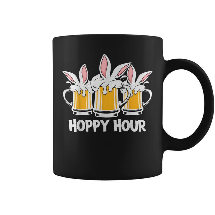 Hoppy Hour Funny Easter Beer Pints Bunny Ears Drinking Gift  Coffee Mug