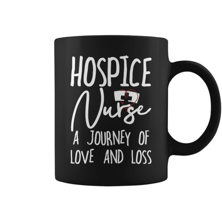 Hospice Nurse - A Journey Of Love And Loss Coffee Mug