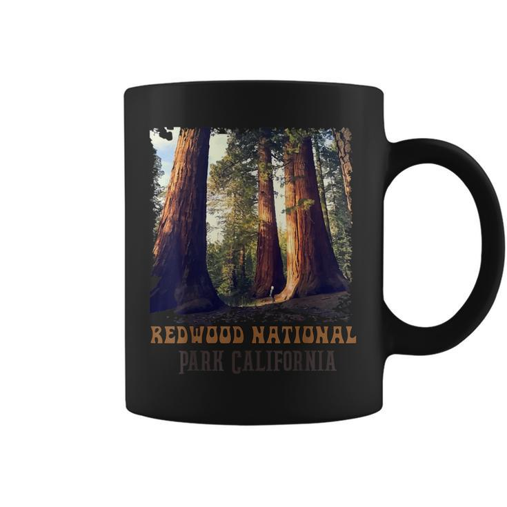 Humboldt Redwoods Retro Us California State Vintage Parks  Coffee Mug