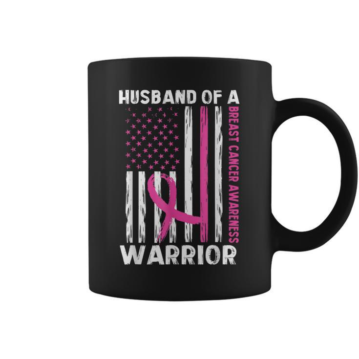 Husband Of A Warrior Breast Cancer Awareness Support Squad Coffee Mug