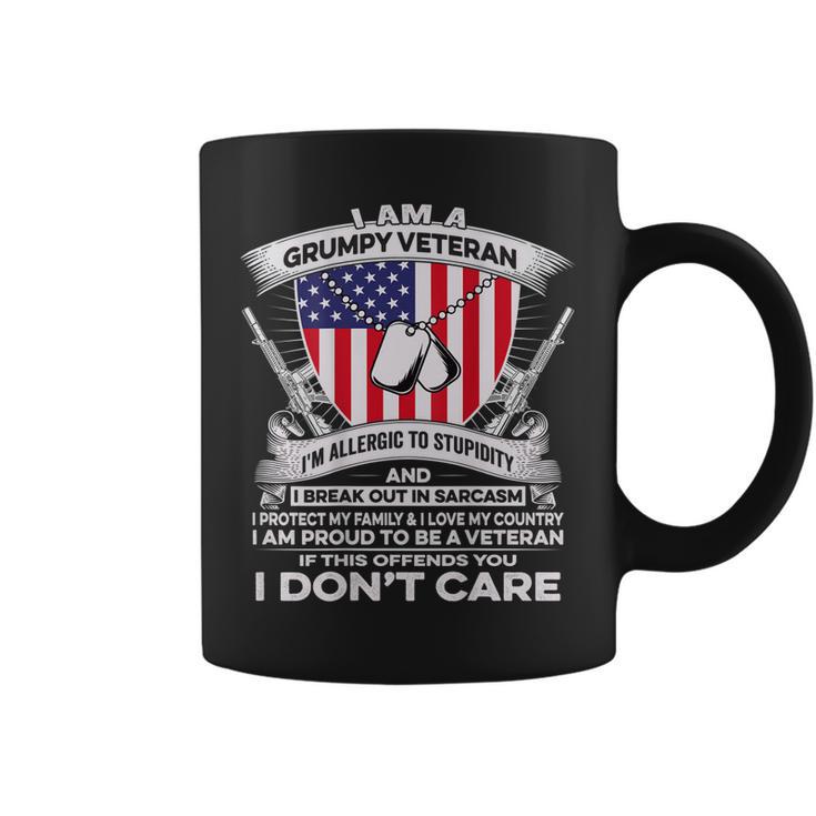 I Am A Grumpy Veteran Military Coffee Mug 