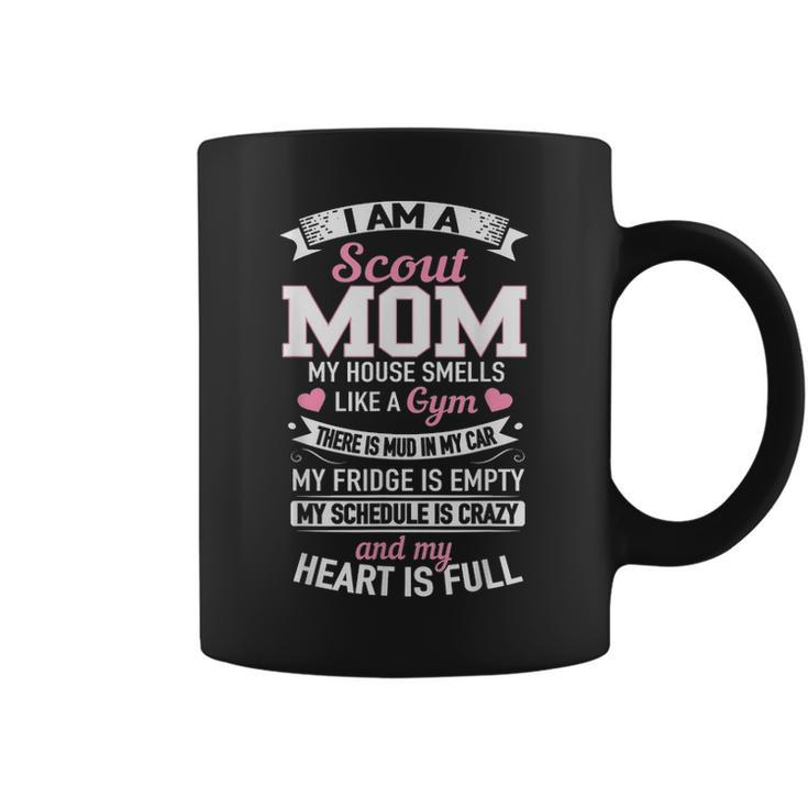 I Am A Scout Mom Proud Supportive Parent Coffee Mug