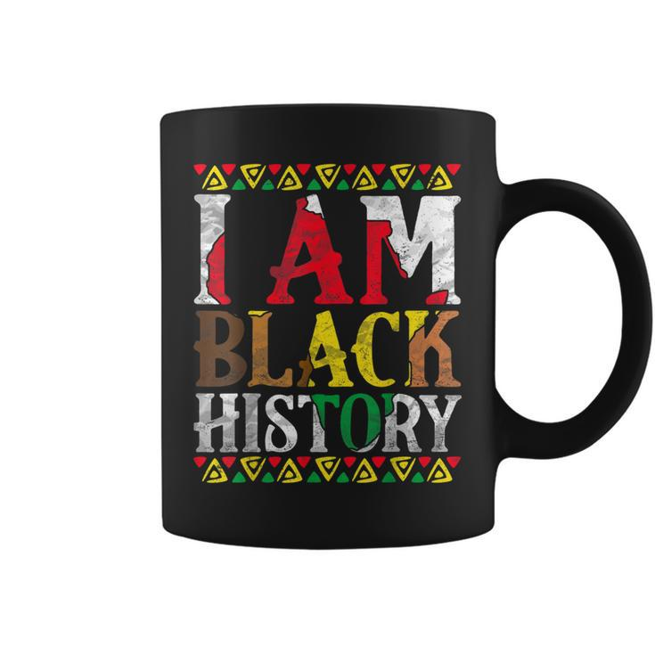 I Am Black History - Black History Month & Pride  Coffee Mug