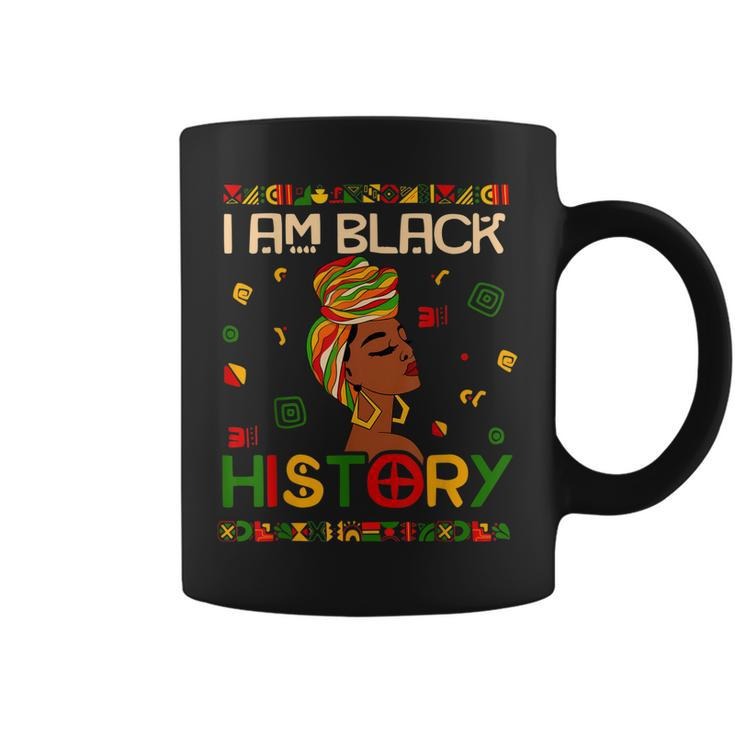 I Am Black History Month African American For Womens Girls  Coffee Mug