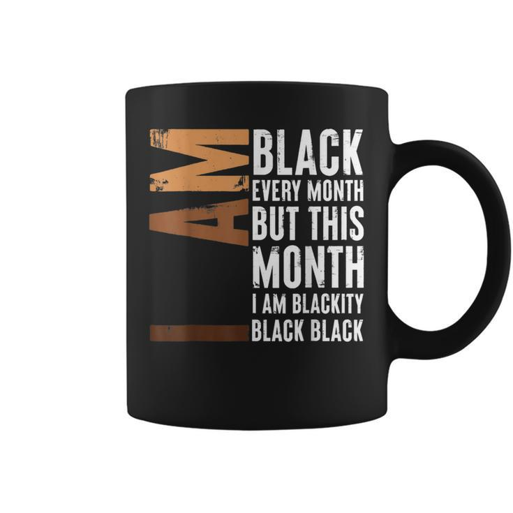 I Am Black Woman Educated Melanin Black History Month  V4 Coffee Mug