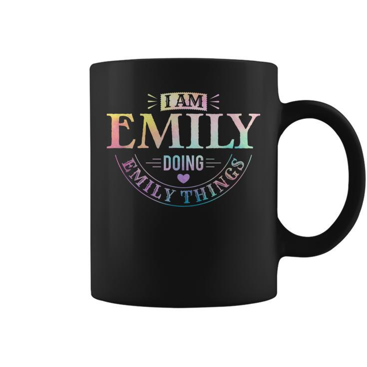 I Am Emily Doing Emily Things - Humorous Quotes  Coffee Mug