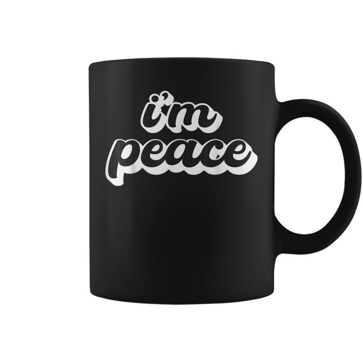I Come In Peace - Im Peace Apparels Funny Couples Matching  Coffee Mug