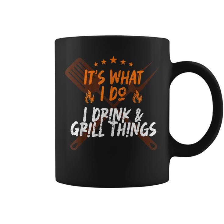 I Drink & Grill Bbq Lover Grill Master Funny Grilling  Coffee Mug