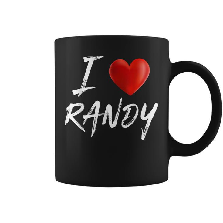 I Love Heart Randy Family Name T Coffee Mug