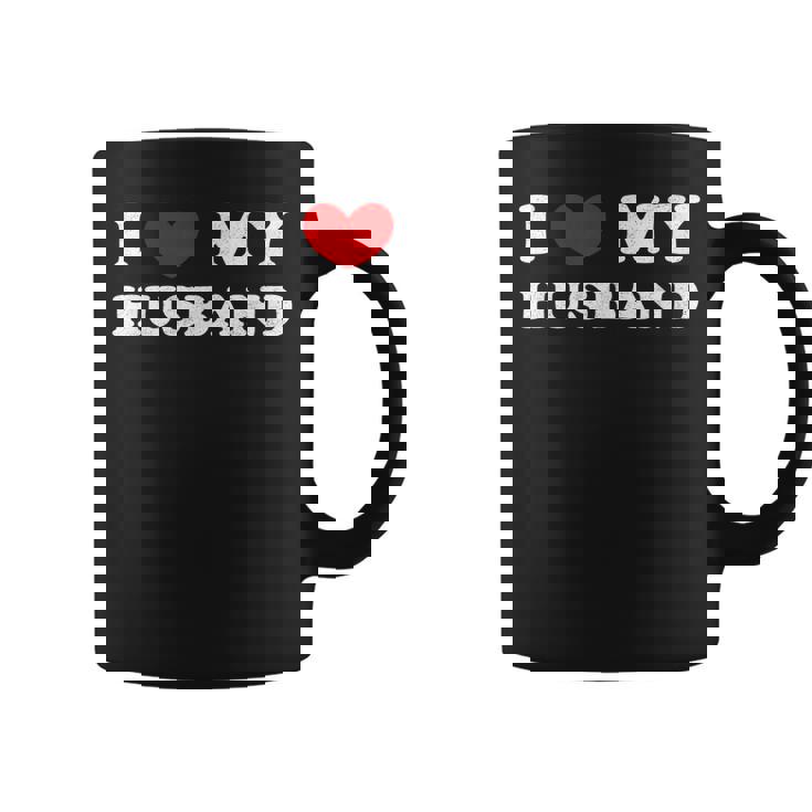 I Love My Husband I Heart My Husband Coffee Mug