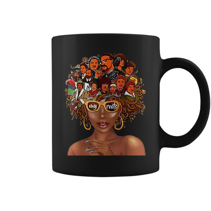I Love My Roots Back Powerful History Month Pride Dna  V2 Coffee Mug