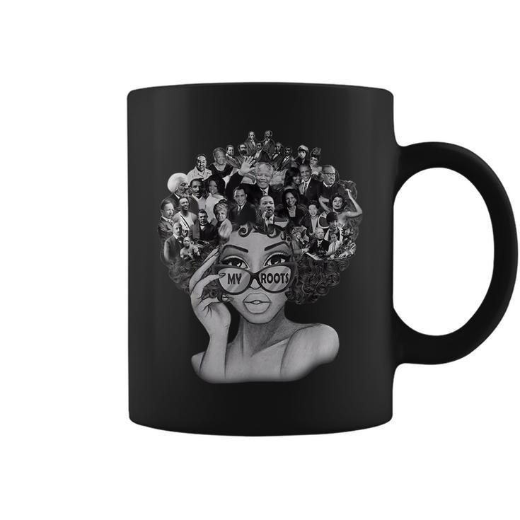 I Love My Roots Back Powerful History Month Pride Dna  V5 Coffee Mug
