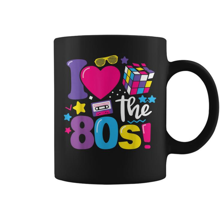I Love The 80S  80S 90S Costume Party Retro Vintage  Coffee Mug