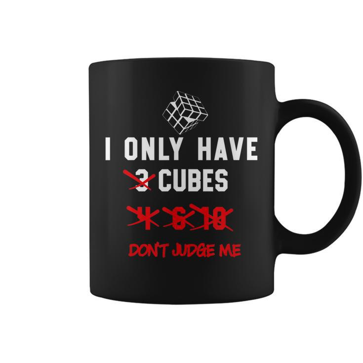 I Only Want Puzzle Cube Funny Speed Cubing Youth Math  Coffee Mug