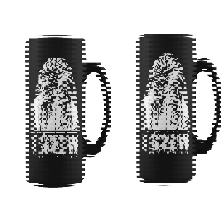 I Scream Halloween Costume For Iscream Lovers  Coffee Mug