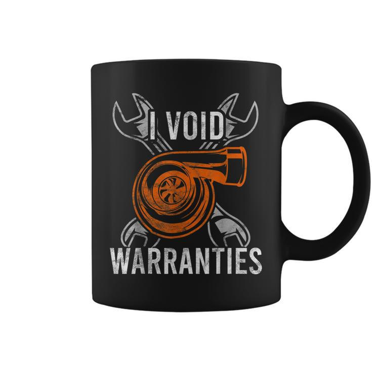 I Void Warranties Car Auto Mrcahnic Repairman Gift Coffee Mug
